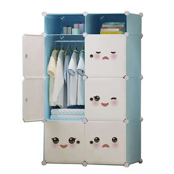 Πλαστικό ντουλάπι Haishang — συναρμολογόμενος, 2–12 πόρτες, χώρος κρεμάσματος, ράφι αποθήκευσης, πλήρες διαμέρισμα