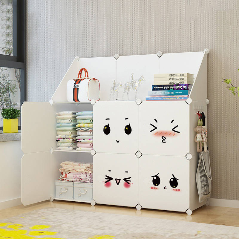 Πλαστικό ντουλάπι Haishang — συναρμολογόμενος, 2–12 πόρτες, χώρος κρεμάσματος, ράφι αποθήκευσης, πλήρες διαμέρισμα