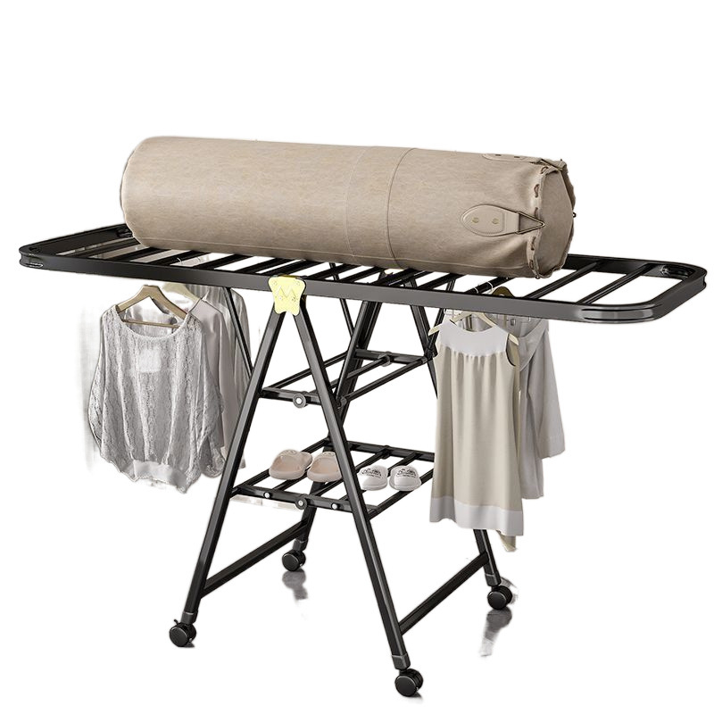 Pakabinama drabužių džiovyklė, fiksuota, apvali su klipu tipu, iš anglinio plieno