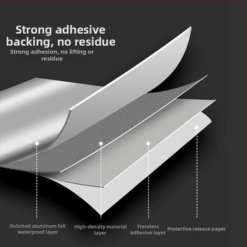 Αυτοκόλλητη PVC σφραγιστική ταινία για κουζίνα και μπάνιο – αδιάβροχη, ανθεκτική στη μούχλα, 0.1 mm πάχος, ανθεκτική σε υψηλές θερμοκρασίες