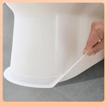 Λωρίδα άκρου τουαλέτας — PVC αδιάβροχη σφράγιση, αντιμυκητιακή προστασία, κατάλληλη για μπάνιο