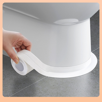 Λωρίδα άκρου τουαλέτας — PVC αδιάβροχη σφράγιση, αντιμυκητιακή προστασία, κατάλληλη για μπάνιο