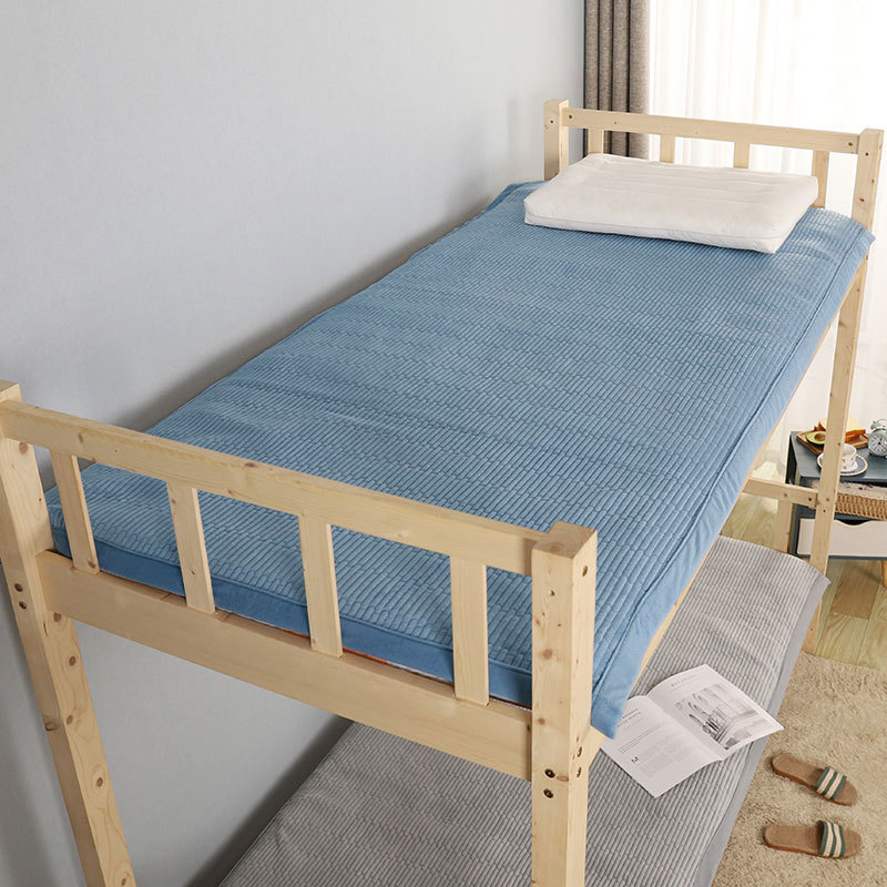 Liuyi спален чаршаф от млечен велюр, геометричен орнамент, модерен минималистичен стил, реактивно боядисан