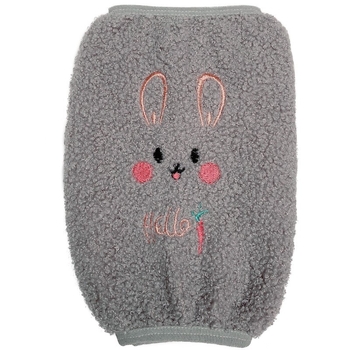 Παιδικά μακριά προστατευτικά μανίκια με κέντημα γάτας, πολάρ φλίς ύφασμα, καρτούν σχέδιο, φθινοπωρινό-χειμερινό, ηλικίες 3–13 ετών