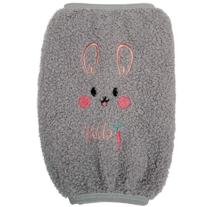 Παιδικά μακριά προστατευτικά μανίκια με κέντημα γάτας, πολάρ φλίς ύφασμα, καρτούν σχέδιο, φθινοπωρινό-χειμερινό, ηλικίες 3–13 ετών