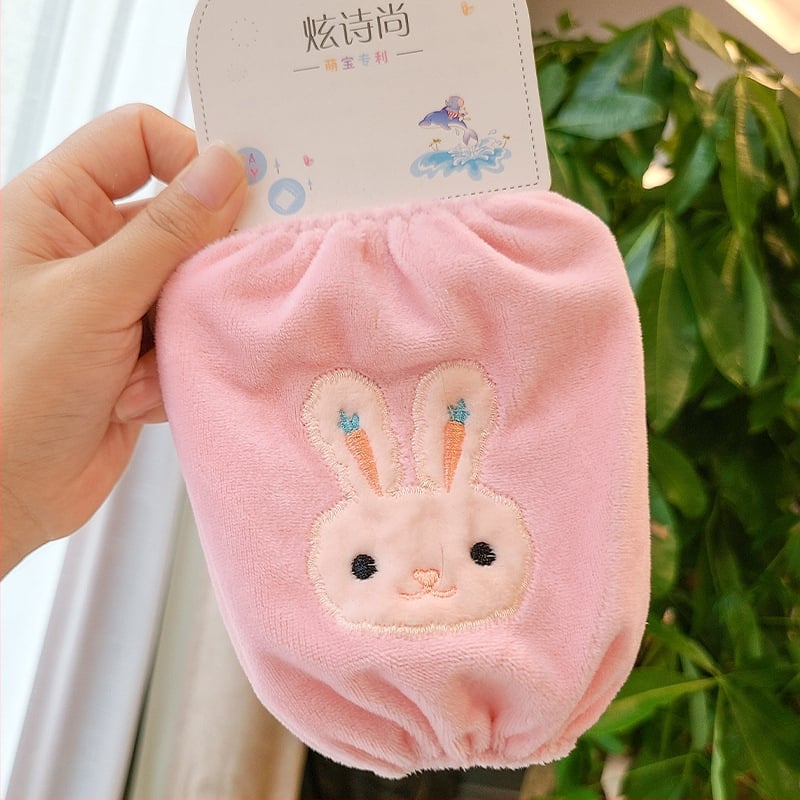 Παιδικά μακριά προστατευτικά μανίκια με κέντημα γάτας, πολάρ φλίς ύφασμα, καρτούν σχέδιο, φθινοπωρινό-χειμερινό, ηλικίες 3–13 ετών