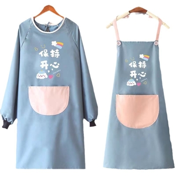 Αδιάβροχη και ανθεκτική στο λάδι χωρίς μανίκια ποδιά από PVC για οικιακή κουζίνα, αντι-βρωμιά, μοντέρνος μινιμαλιστικός στυλ