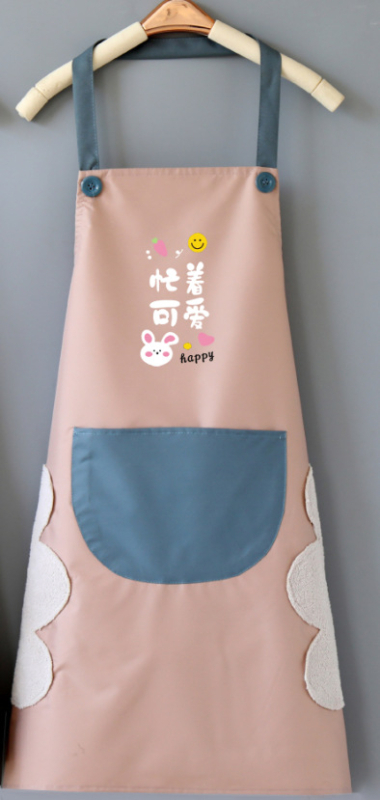 Ūdensizturīga un eļļas izturīga bez piedurknēm PVC materiāla, mājsaimniecības virtuvei, mūsdienīgs minimālisma stils