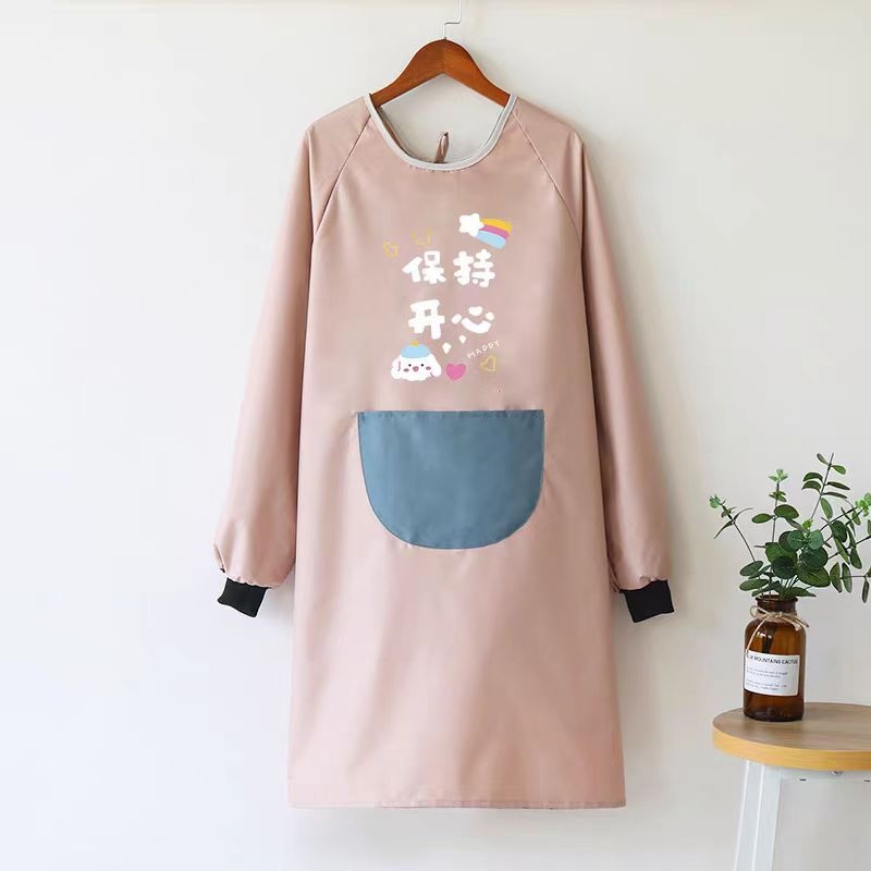 Ūdensizturīga un eļļas izturīga bez piedurknēm PVC materiāla, mājsaimniecības virtuvei, mūsdienīgs minimālisma stils