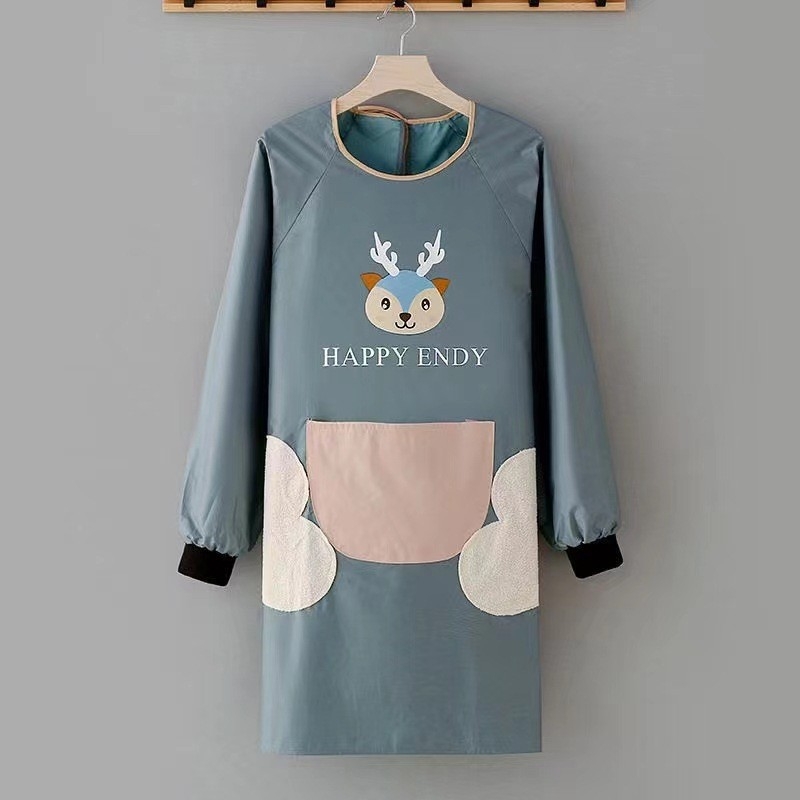 Ūdensizturīga un eļļas izturīga bez piedurknēm PVC materiāla, mājsaimniecības virtuvei, mūsdienīgs minimālisma stils