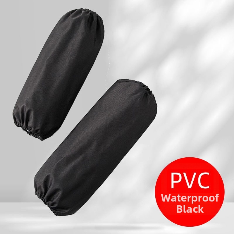 Ūdensizturīga un eļļas izturīga bez piedurknēm PVC materiāla, mājsaimniecības virtuvei, mūsdienīgs minimālisma stils