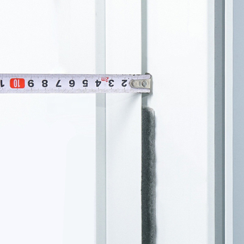 Λωρίδα στεγανοποίησης παραθύρων από μαλλί, αυτοκόλλητη, ανθεκτική στον άνεμο, ηχομονωτική και ανθεκτική στη σκόνη, κατά παραγγελία βάσει σχεδίων