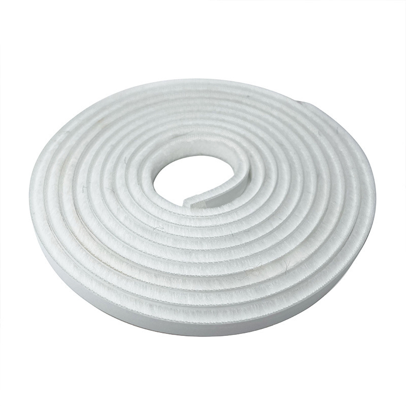 Λωρίδα στεγανοποίησης παραθύρων από μαλλί, αυτοκόλλητη, ανθεκτική στον άνεμο, ηχομονωτική και ανθεκτική στη σκόνη, κατά παραγγελία βάσει σχεδίων