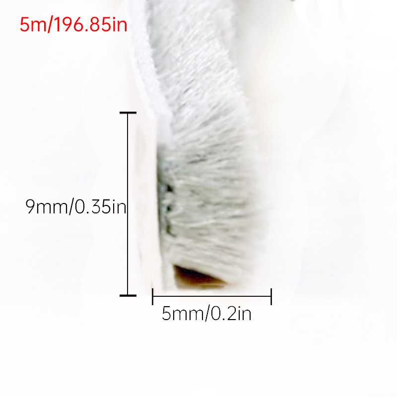 Λωρίδα στεγανοποίησης παραθύρων από μαλλί, αυτοκόλλητη, ανθεκτική στον άνεμο, ηχομονωτική και ανθεκτική στη σκόνη, κατά παραγγελία βάσει σχεδίων