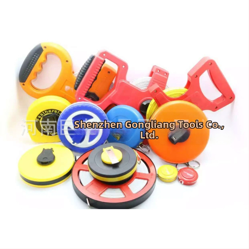 Stiklo pluošto matavimo juosta su minkštu dėklu, 10/15/20/30 m