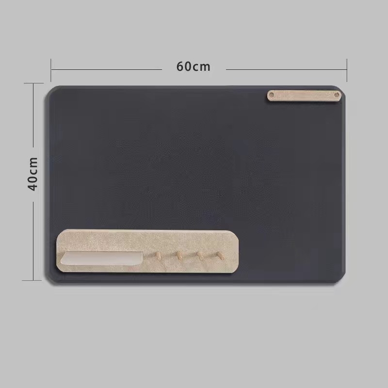 3D sieninis lipdukas su kabliu ir saugyklos lentyna — poliesterio pluoštas, atsparus drėgmei, atsparus nešvarumams, modernus minimalistinis dizainas