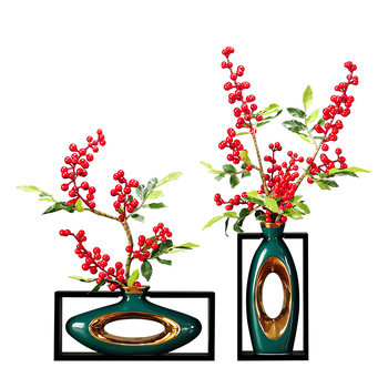 Namų dekoratyvinė figūra, rankų darbo, augalo motyvas, naujas kinietiškas stilius, medžiaga: plastikas ir derva