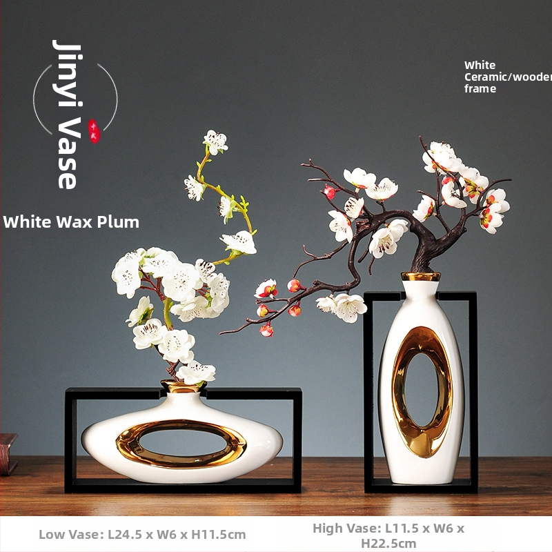 Namų dekoratyvinė figūra, rankų darbo, augalo motyvas, naujas kinietiškas stilius, medžiaga: plastikas ir derva