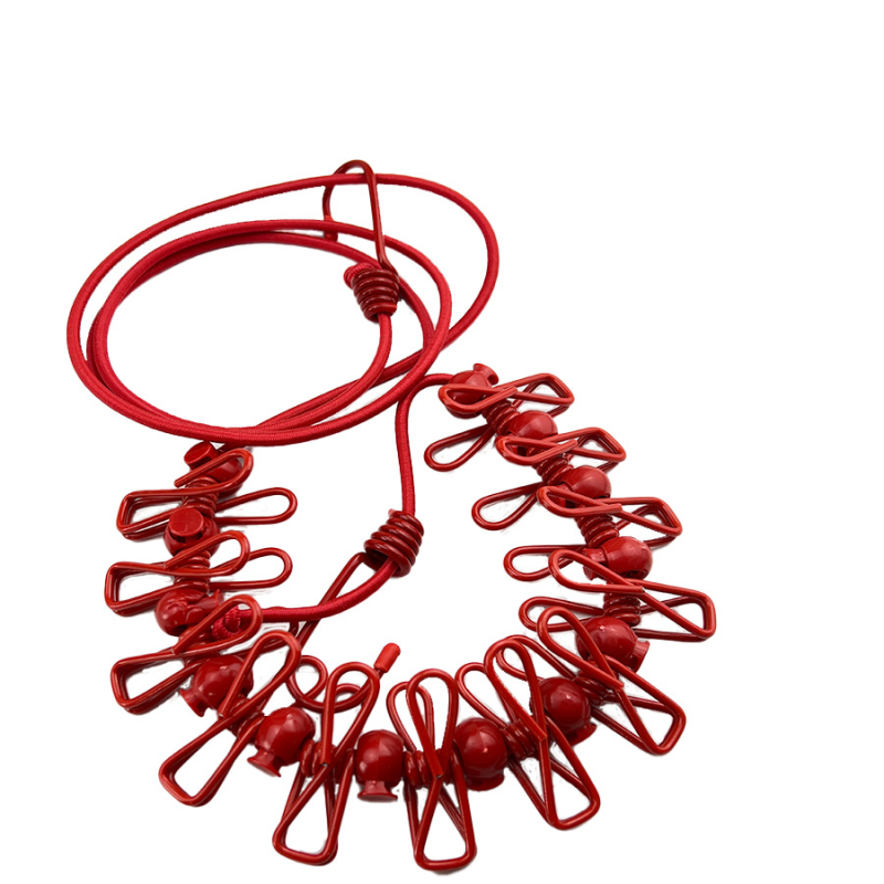 Drabužių džiovyklės lynas – be gręžimo, lengvai nešiojamas kelionėms, vėjo atsparus, plastikinės dangos, sulankstomas ir reguliuojamas ilgis