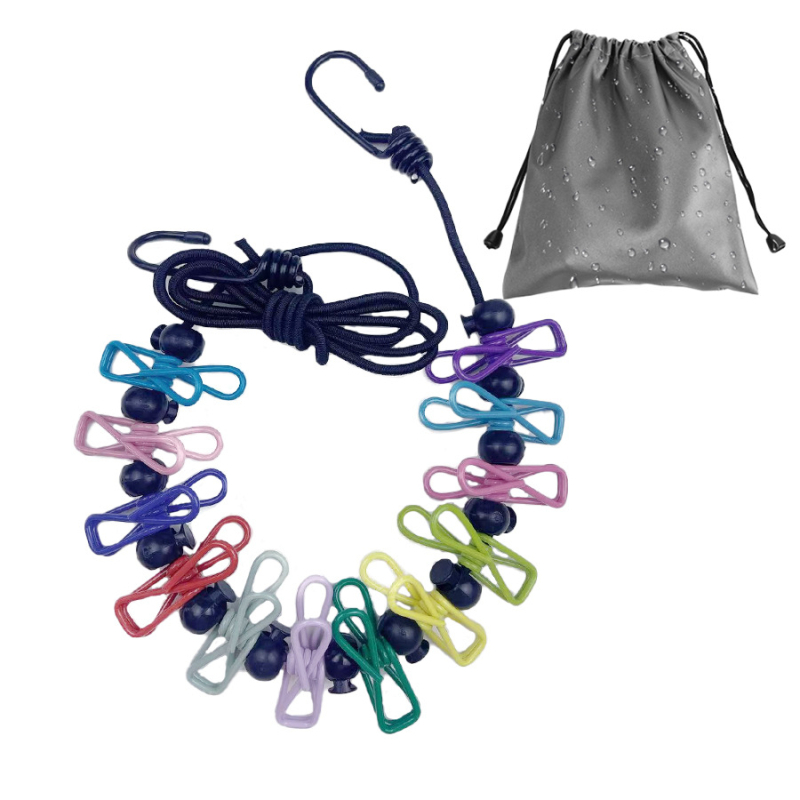 Drabužių džiovyklės lynas – be gręžimo, lengvai nešiojamas kelionėms, vėjo atsparus, plastikinės dangos, sulankstomas ir reguliuojamas ilgis