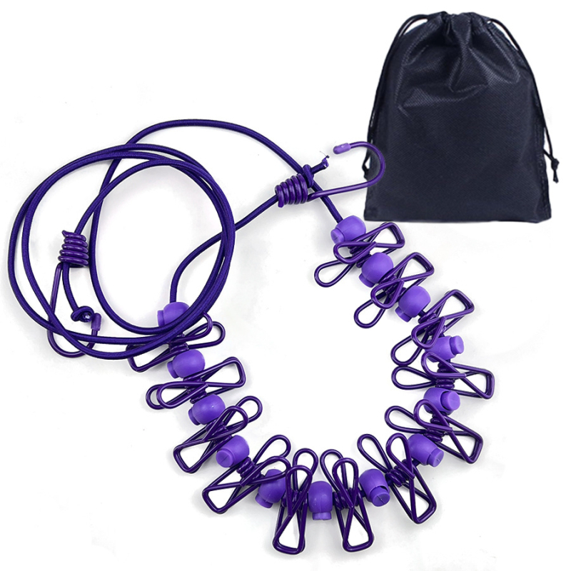 Drabužių džiovyklės lynas – be gręžimo, lengvai nešiojamas kelionėms, vėjo atsparus, plastikinės dangos, sulankstomas ir reguliuojamas ilgis