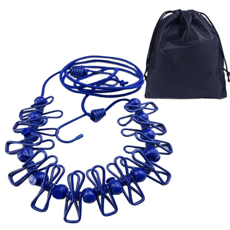 Drabužių džiovyklės lynas – be gręžimo, lengvai nešiojamas kelionėms, vėjo atsparus, plastikinės dangos, sulankstomas ir reguliuojamas ilgis