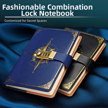 Σημειωματάριο: A5 compass codebook με PU κάλυμμα, δέσιμο με κλωστή, Forest χαρτί 80g, 200/100 σελίδες, ημερολόγιο, εκτύπωση λογότυπου, εξατομίκευση διαθέσιμη