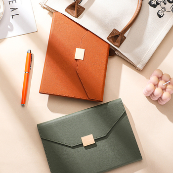 Σημειωματάριο Ness με αποσπώμενα φύλλα, Dowling χαρτί, 80 g, 200 σελίδες, PU κάλυμμα, επιχειρηματικό γραφείο στυλ