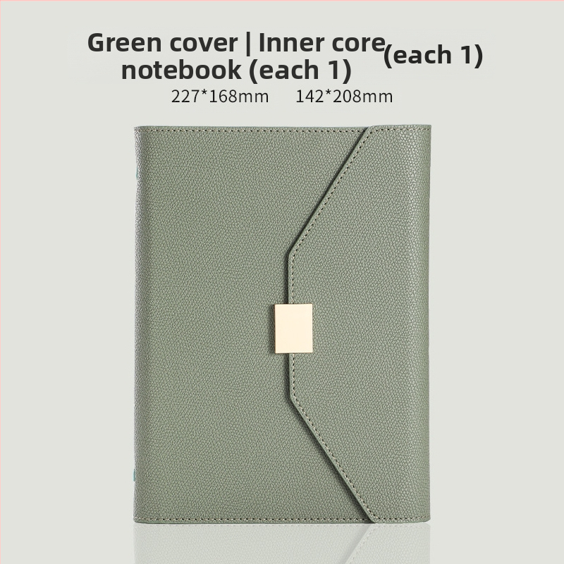 Σημειωματάριο Ness με αποσπώμενα φύλλα, Dowling χαρτί, 80 g, 200 σελίδες, PU κάλυμμα, επιχειρηματικό γραφείο στυλ