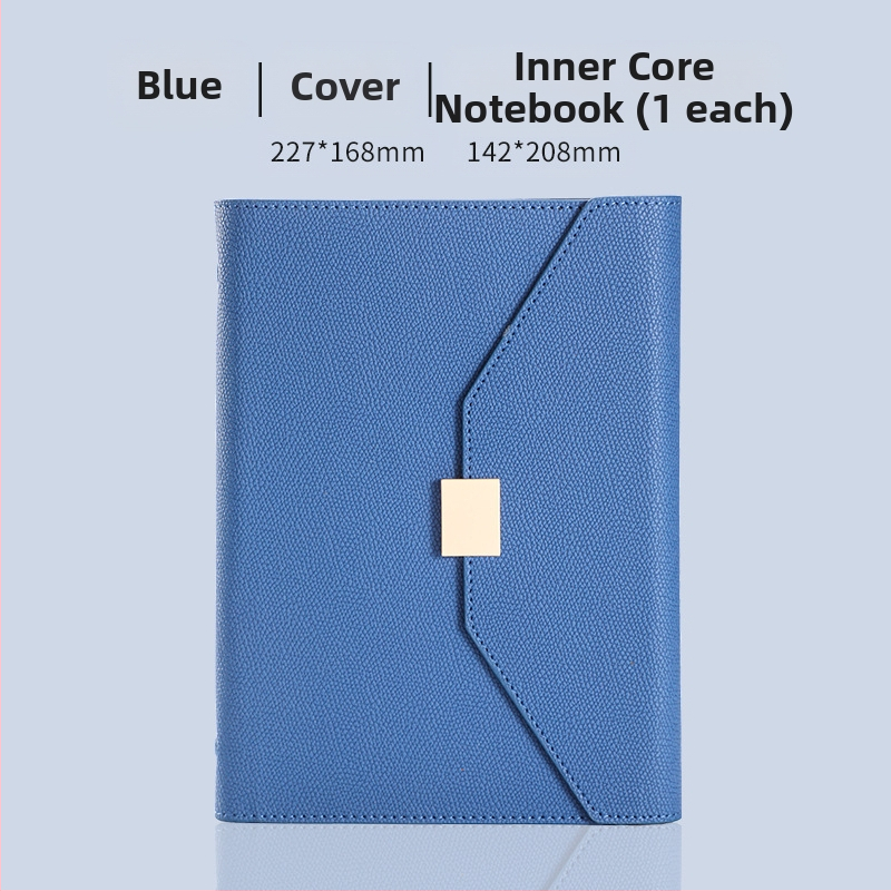 Σημειωματάριο Ness με αποσπώμενα φύλλα, Dowling χαρτί, 80 g, 200 σελίδες, PU κάλυμμα, επιχειρηματικό γραφείο στυλ