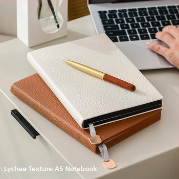 Λιτό επιχειρηματικό σημειωματάριο με κάλυμμα PU από μαλακό δέρμα, γραμμικό δέσιμο, χαρτί 100 g, περισσότερες από 200 σελίδες, επιλογή εκτύπωσης λογότυπου.