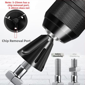Εργαλείο αφαίρεσης burr και γωνιών — κυκλικός κόπτης γωνίας, κοπτικό φιλέ για νήματα, για βίδες, μπουλόνια και ράβδους διάτρησης