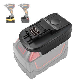 WU Ličio baterijų adapteris DeWalt Miwachi baterijoms didžiųjų įrenginių prekių ženklams, 155 g