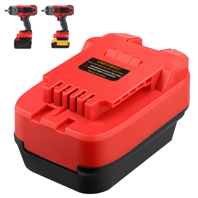 WU Ličio baterijų adapteris DeWalt Miwachi baterijoms didžiųjų įrenginių prekių ženklams, 155 g