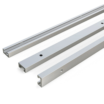 Αλουμινένιος οδηγός ράγα για ξυλουργική, Μοντέλο 19, με περιοριστή, ένα κιτ, κατάλληλο για DIY τραπέζι