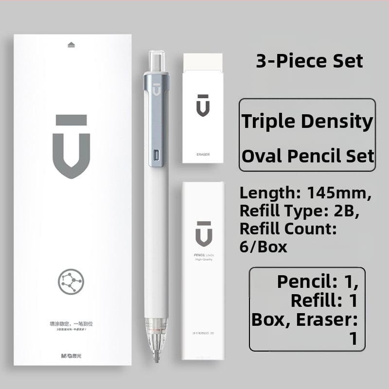 Automatinis pieštukas mokiniams, M&G ženklas, plastmasinis korpusas, automatinis mechanizmas