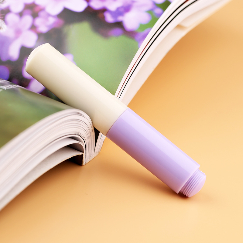 Master φοντάν πένα με ακρυλικό περίβλημα, σύστημα τροφοδοσίας μελανιού με δοχείο, ακροφύσιο ιριδίου, μοντέλο Pill, σχεδίαση για τσέπη, σκληρή συσκευασία από χαρτόνι