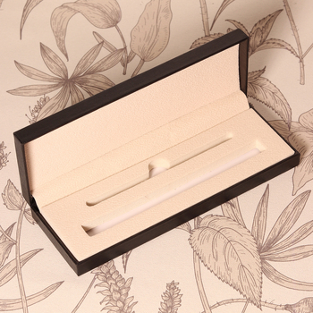 Hill plastikinis verslo dovanų rašiklių rinkinys dovanų dėžutėje su pritaikytu logotipu, modernus minimalistinis stilius