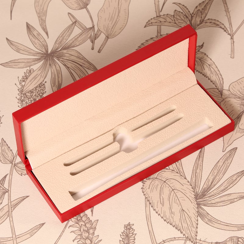 Hill plastikinis verslo dovanų rašiklių rinkinys dovanų dėžutėje su pritaikytu logotipu, modernus minimalistinis stilius