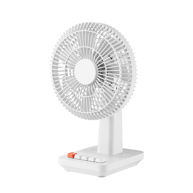 Επιτραπέζιος ανεμιστήρας με κίνηση κεφαλής, φόρτιση USB, ενσωματωμένη μπαταρία 4000-6000 mAh, 4 ταχύτητες, κινητήρας brushless, ήσυχη λειτουργία κάτω από 36 dB