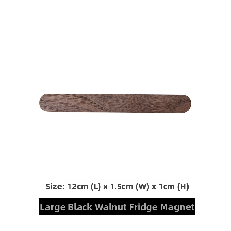 Ξύλινος μαγνήτης ψυγείου με πίνακα μηνυμάτων, απλό στυλ — Beauty Room