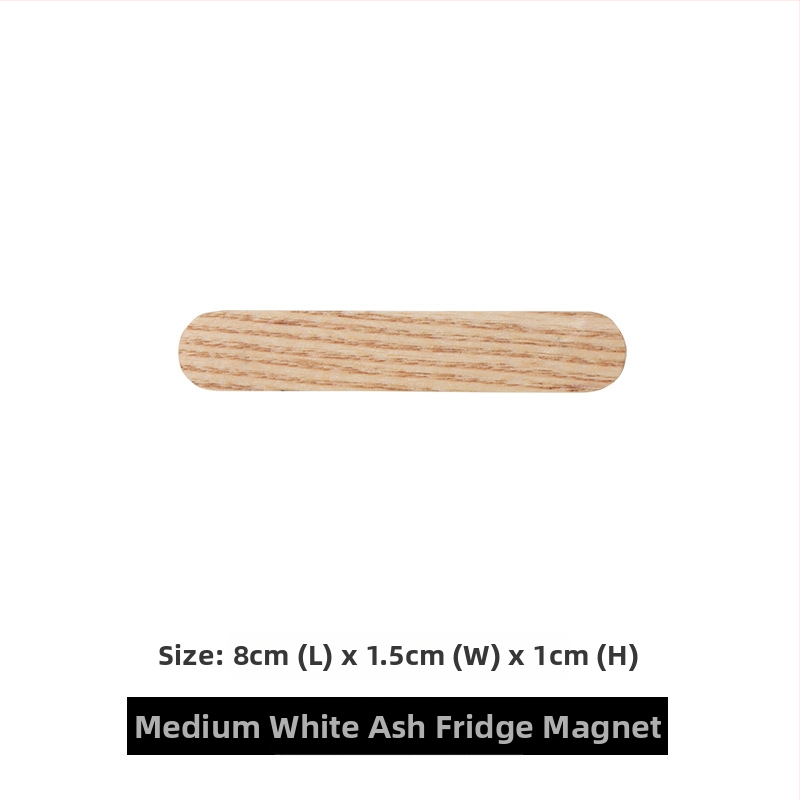 Ξύλινος μαγνήτης ψυγείου με πίνακα μηνυμάτων, απλό στυλ — Beauty Room