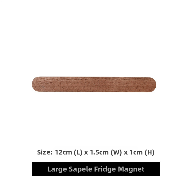 Ξύλινος μαγνήτης ψυγείου με πίνακα μηνυμάτων, απλό στυλ — Beauty Room