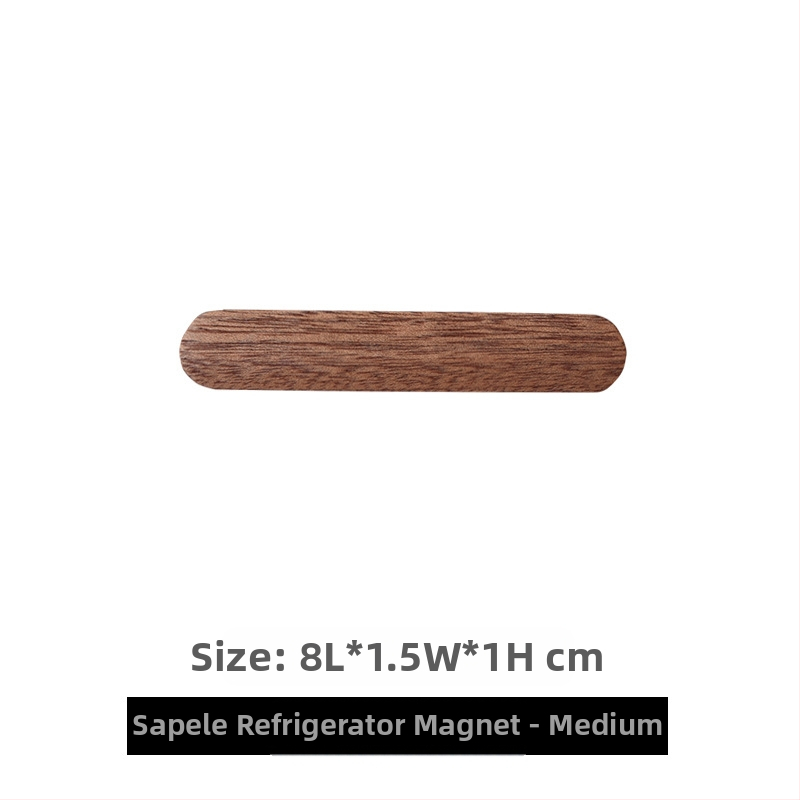 Ξύλινος μαγνήτης ψυγείου με πίνακα μηνυμάτων, απλό στυλ — Beauty Room