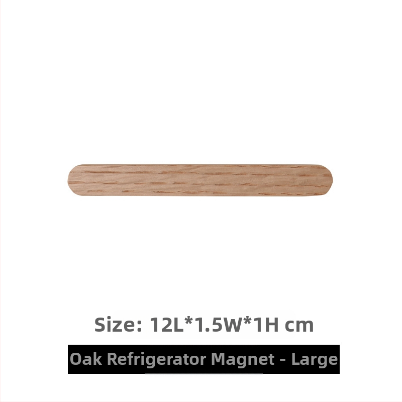 Ξύλινος μαγνήτης ψυγείου με πίνακα μηνυμάτων, απλό στυλ — Beauty Room