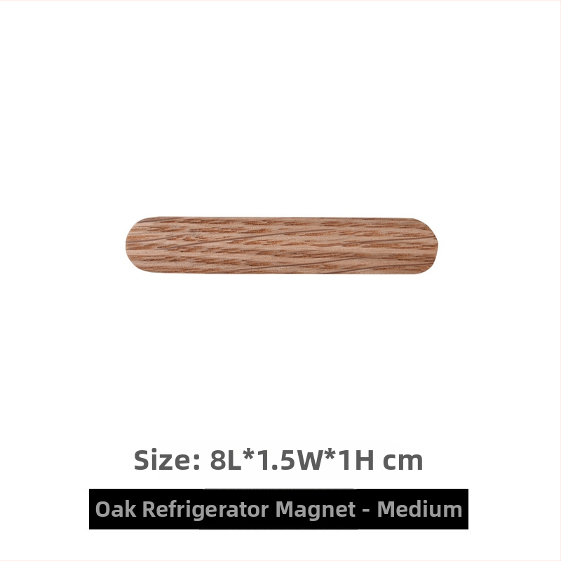 Ξύλινος μαγνήτης ψυγείου με πίνακα μηνυμάτων, απλό στυλ — Beauty Room