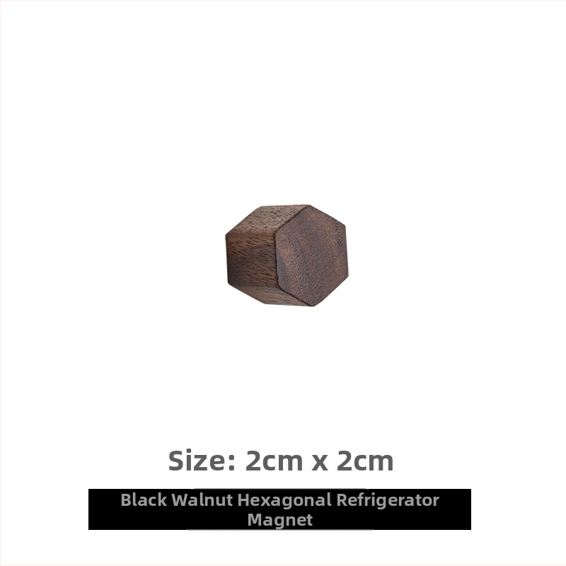 Ξύλινος μαγνήτης ψυγείου με πίνακα μηνυμάτων, απλό στυλ — Beauty Room