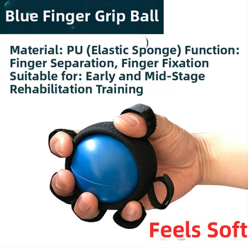 Μπαλάκι εκγύμνασης λαβής χεριού για δύναμη δακτύλων και χαλάρωση μυών — μασάζ με αιχμές, μη φουσκωτό, κατάλληλο για αθλήματα με μπάλες