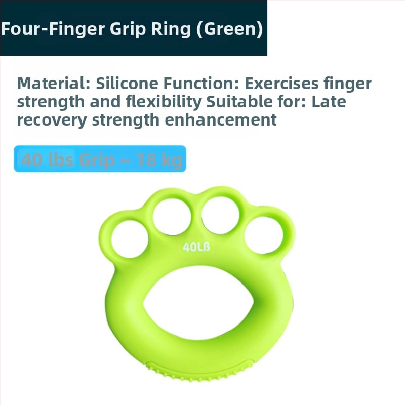 Rokas satvēriena treniņu lāpa pirkstu spēkam un muskuļu relaksācijai — ērkšķu masāžas lāpa, nav piepumpējama, piemērota bumbu spēlēm