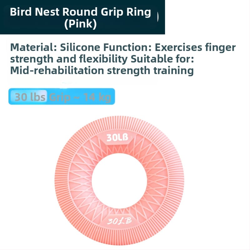 Rokas satvēriena treniņu lāpa pirkstu spēkam un muskuļu relaksācijai — ērkšķu masāžas lāpa, nav piepumpējama, piemērota bumbu spēlēm